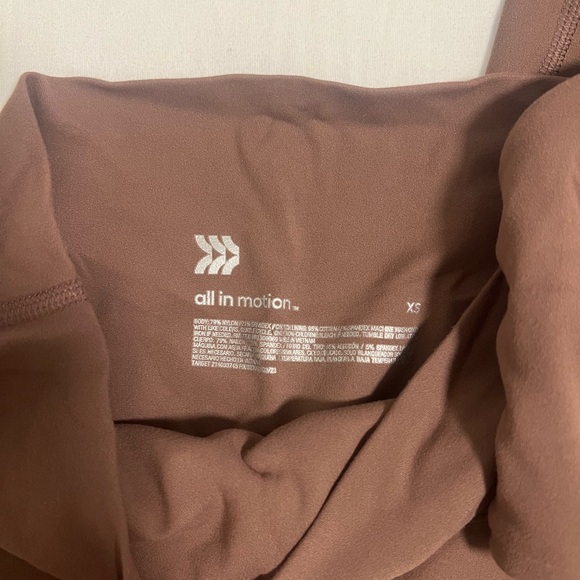 All in Motion Brown Activewear Set - Picture 3 of 4